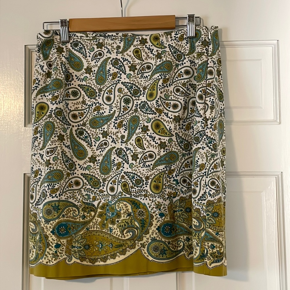 Paisley Skirt- Geoffrey Beene